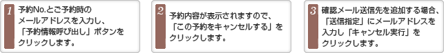 ご予約の流れ